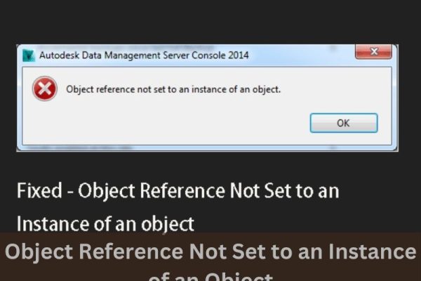 Object Reference Not Set to an Instance of an Object